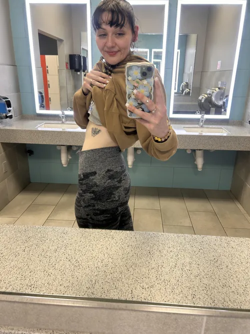 Wanna fuck me after the gym?