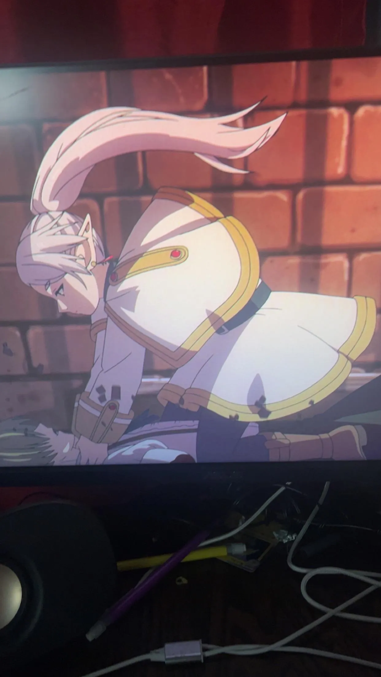 Yall think this demon guy got a boner when frieren sat on top of him?