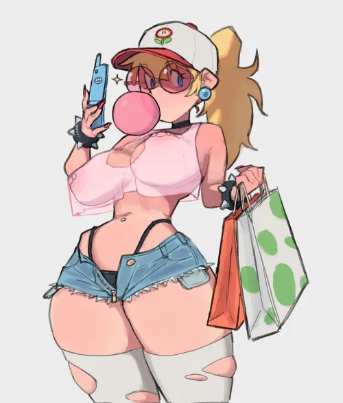 An undercover princess artwork by (ruka481)