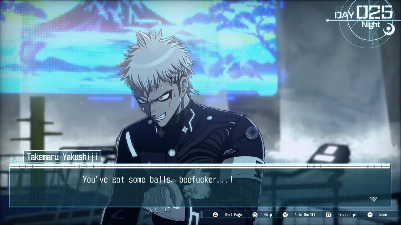 Bee fucking referenced in Hundred Line Last Defense Academy