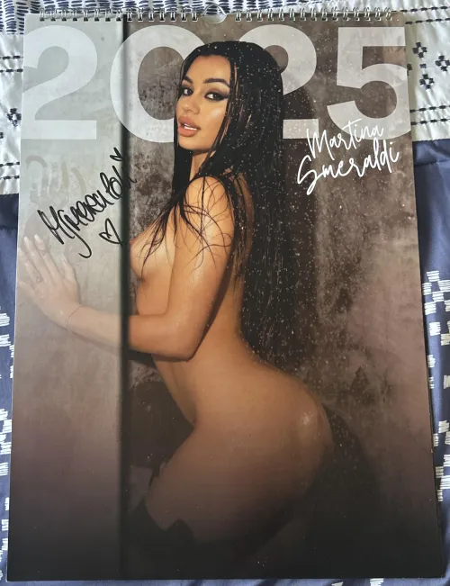 Did anyone else buy Martina smeraldi calendar?