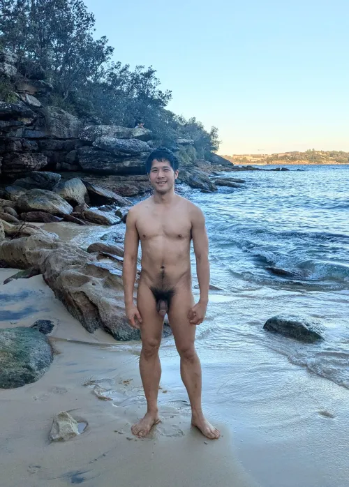 Visited nude beach