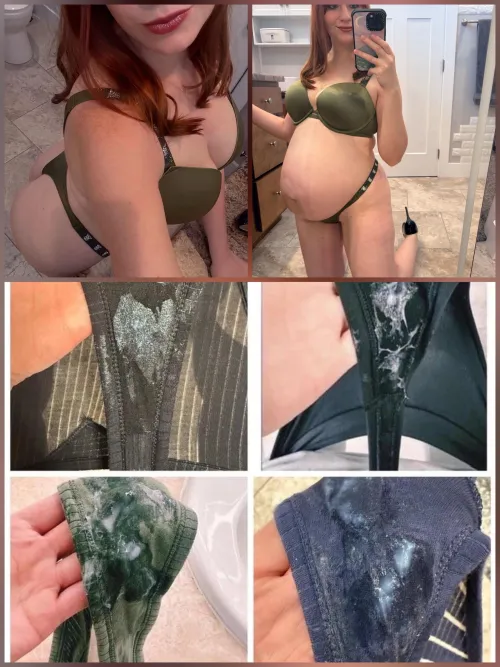 5 ⭐️ intoxicating scent! Come see for yourself why my creamy pregnancy panties are so popular & highly reviewed! [Selling] full menu in comments below