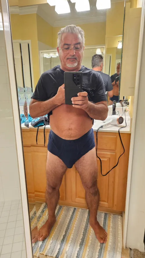 Age 60. I'm getting used to wearing these