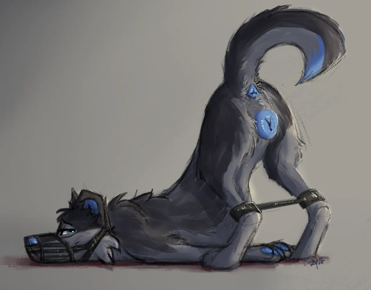 Ass Up and Bound (a_dusty_wolf) [F]