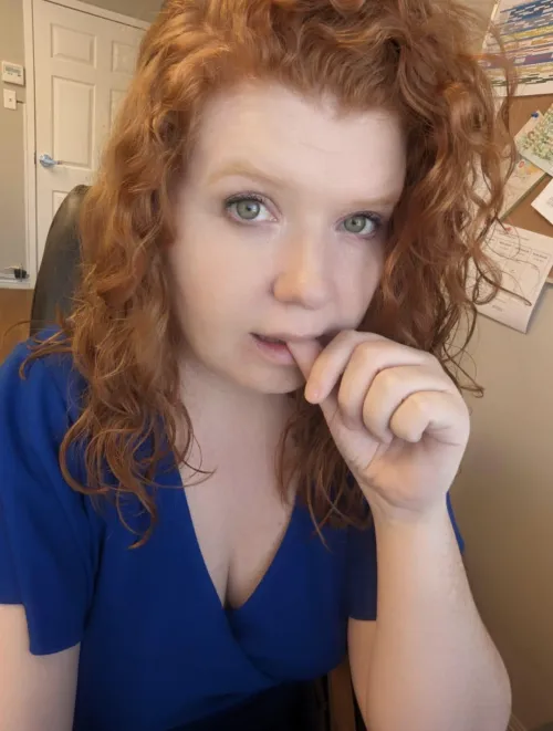 Distracted at work, can you guess what I am thinking about