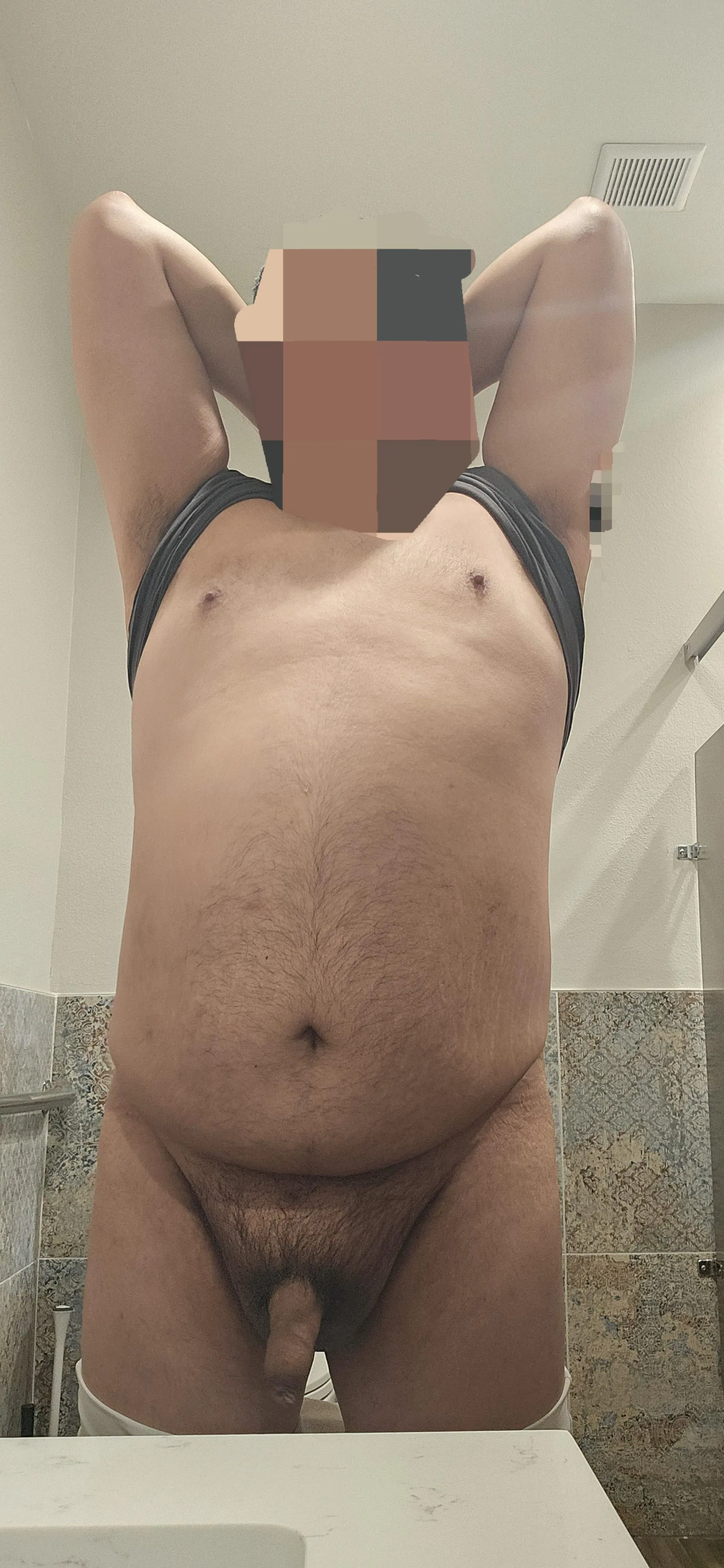 Locker room bathroom