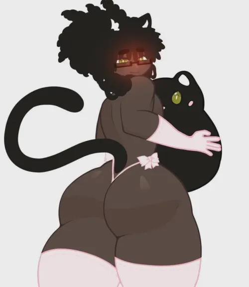[M4A] Hey! I'd love to find anyone that would love to play as this adorable black catboy for me! I have a few plots in mind! DMs open! As long this is up I'll still be taking new people!
