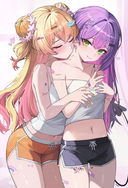 Momosuzu Nene x Tokoyami Towa [Hololive]