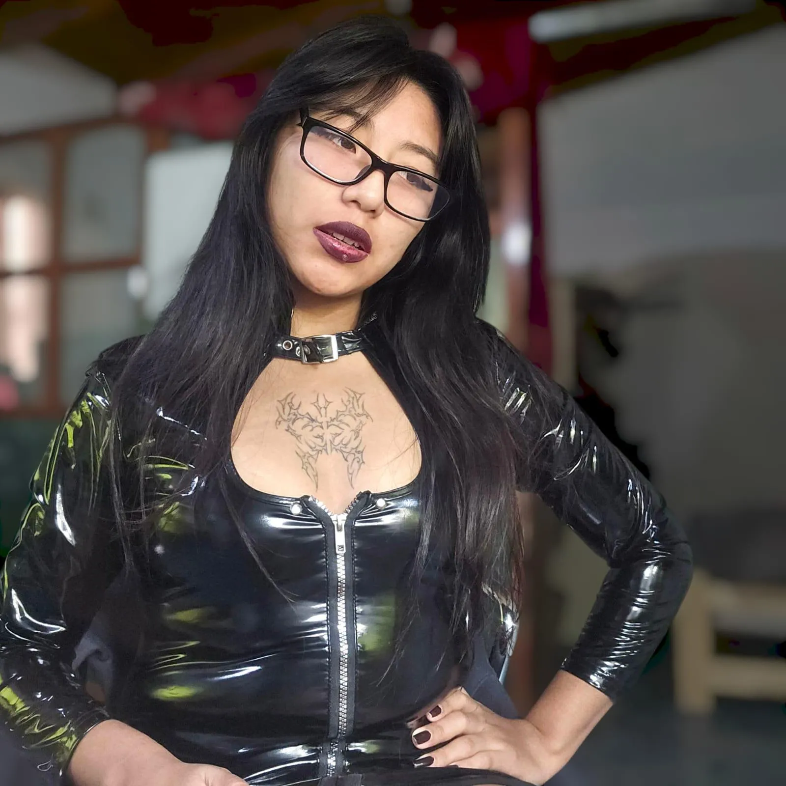 💧 My lips are soft, yes… but when I spit, there's no tenderness. Only pure desire.