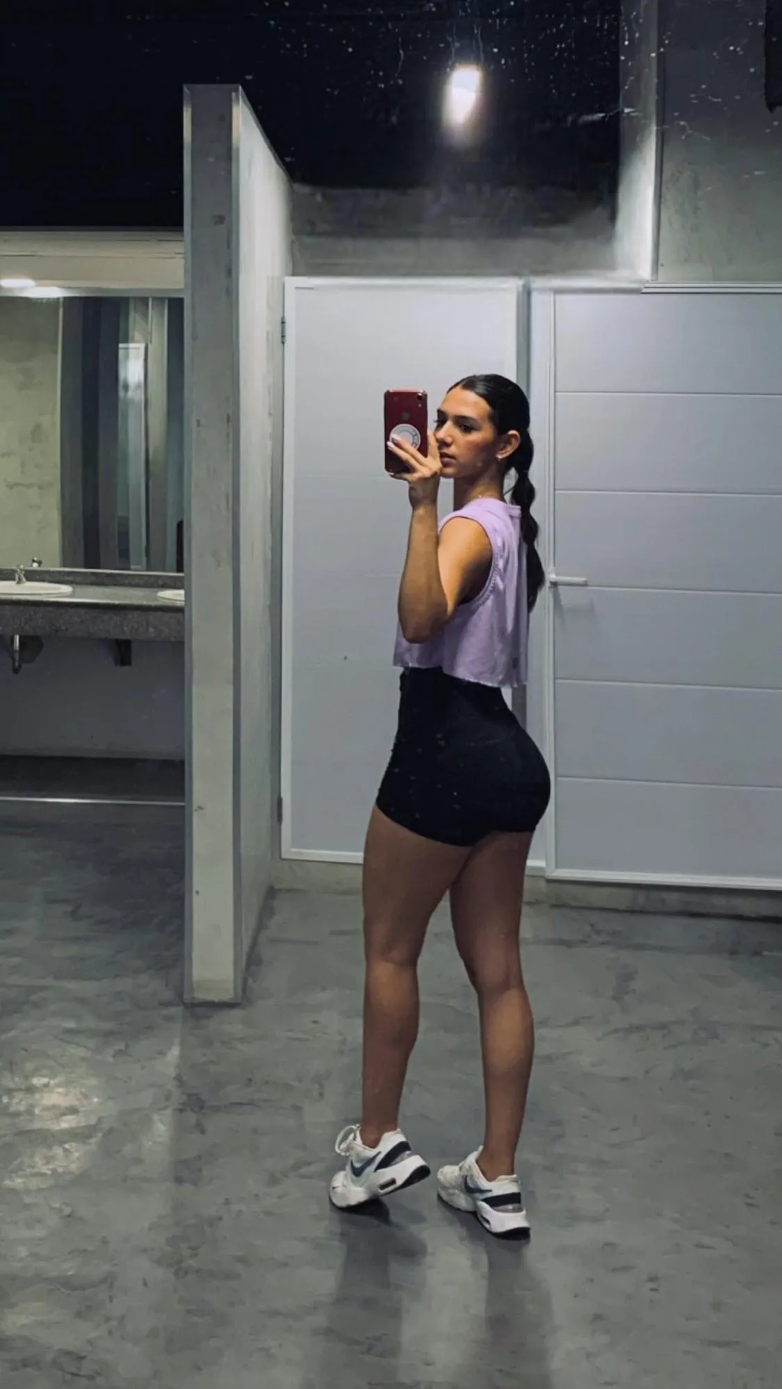 selfie before I get started