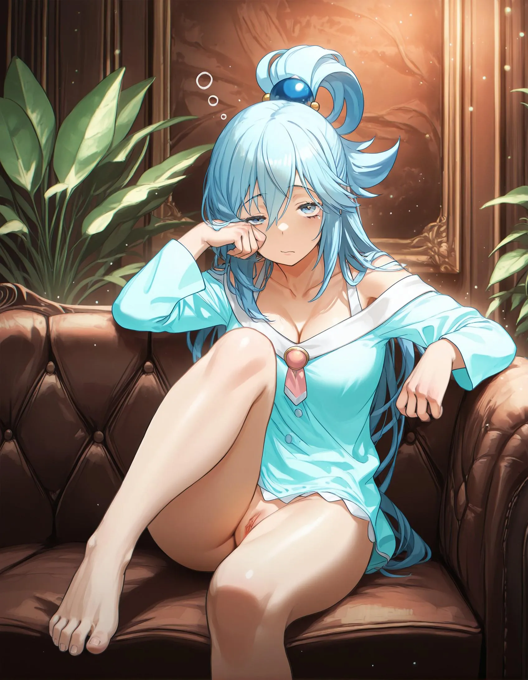 Sleepy Aqua or Drunk Aqua?