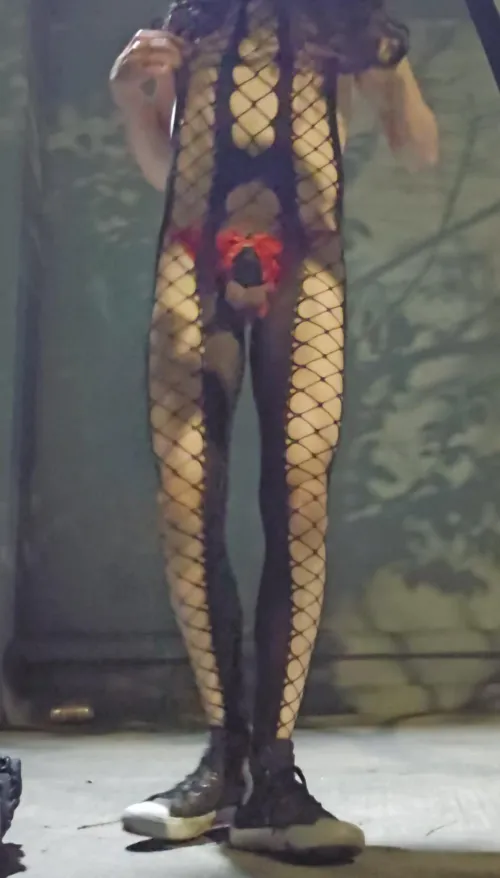 Some people don't like the thong under my suit, but I love it