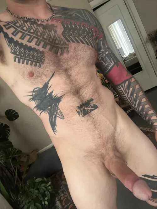 Tattooed, hairy, long and thick?