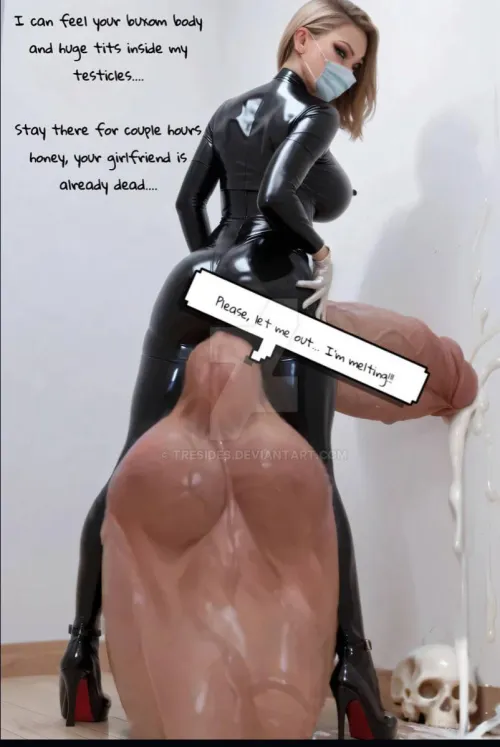 Trapped inside futa’s sack.   Credit: tresides