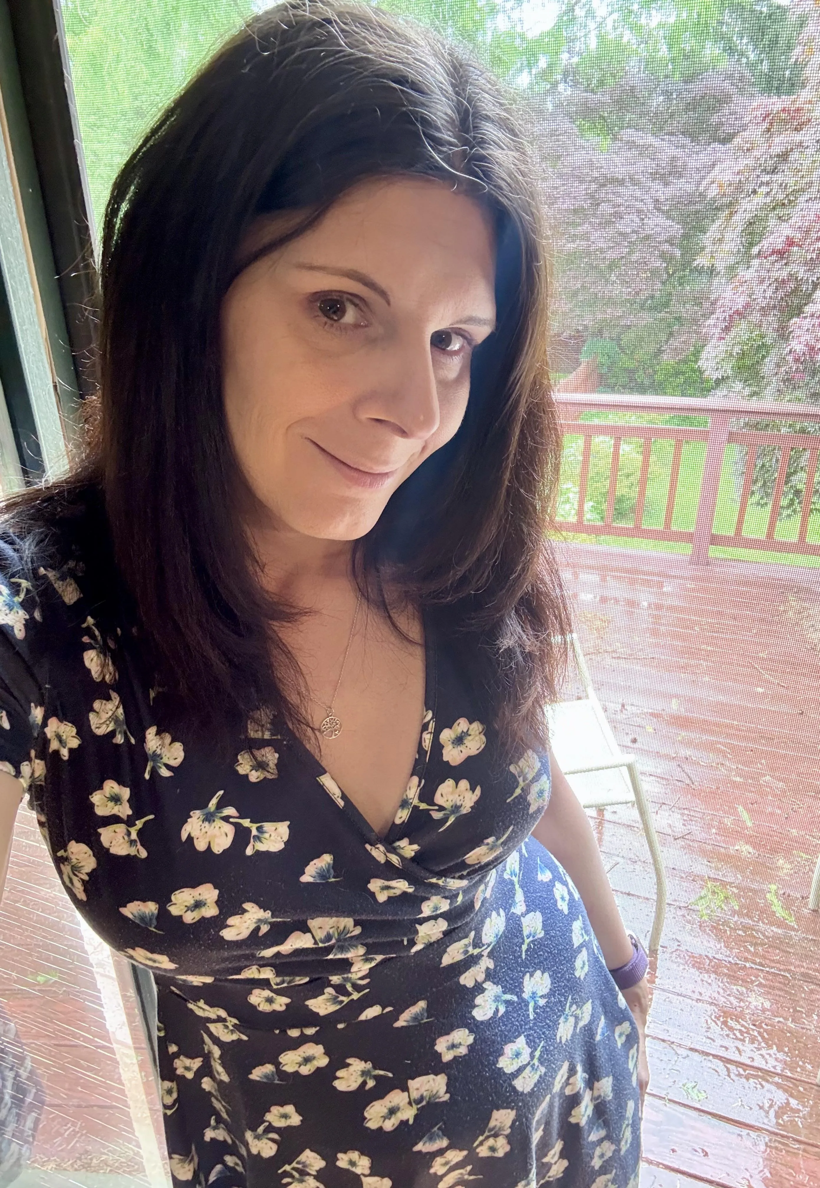 A blue sundress for a weary & dreary day 🩵43F