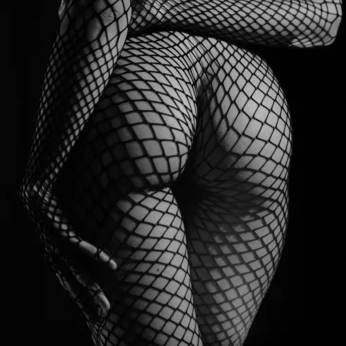 At the event horizon, spacetime is so strongly bent that not even light can escape