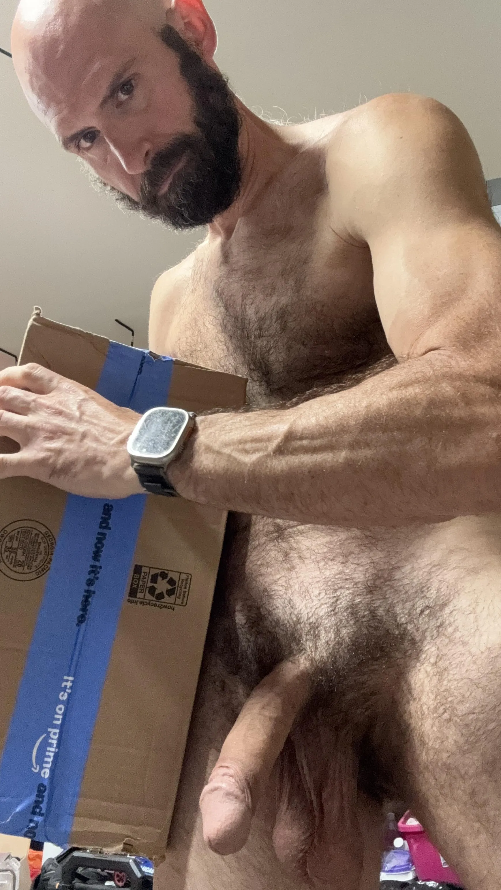 Breaking down boxes is my least favorite chore