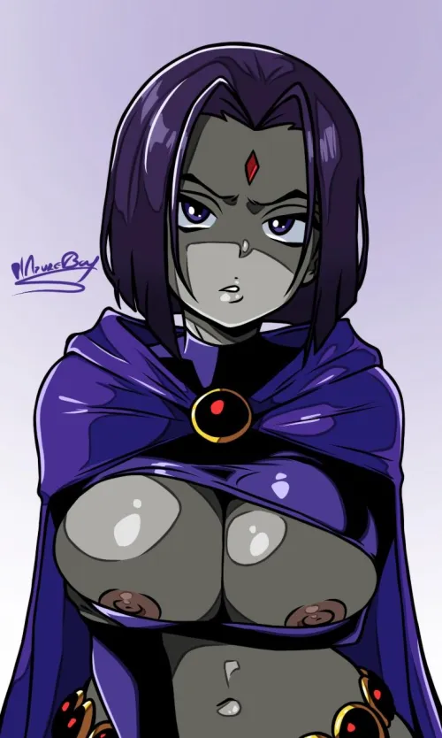 Cold stare | Raven Artwork (AzureBay)