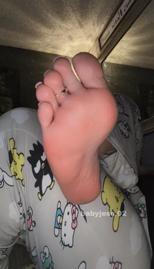 Do you like how my foot looks?