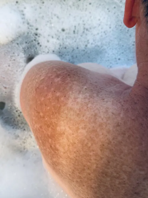 In the bubble bath ✨