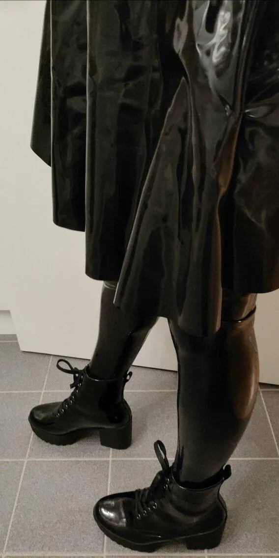 Latex outfit 💚✨