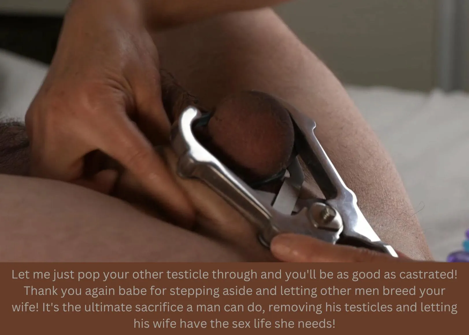 Manning up and stepping aside!