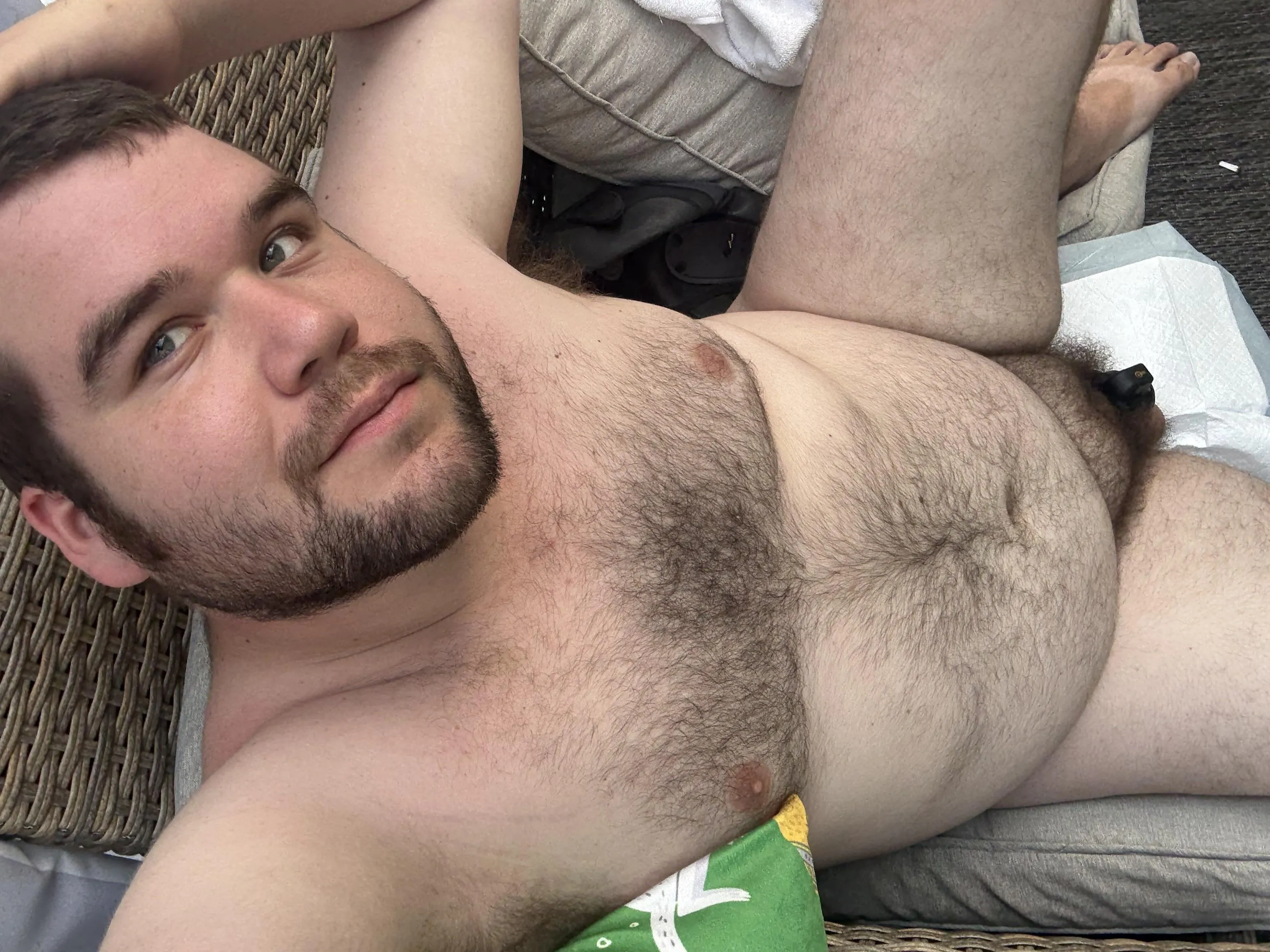 Naked pool party today