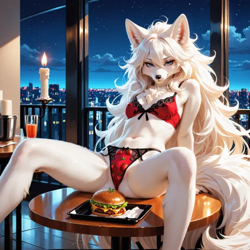 Nice that you are here. I made you a two-course meal...