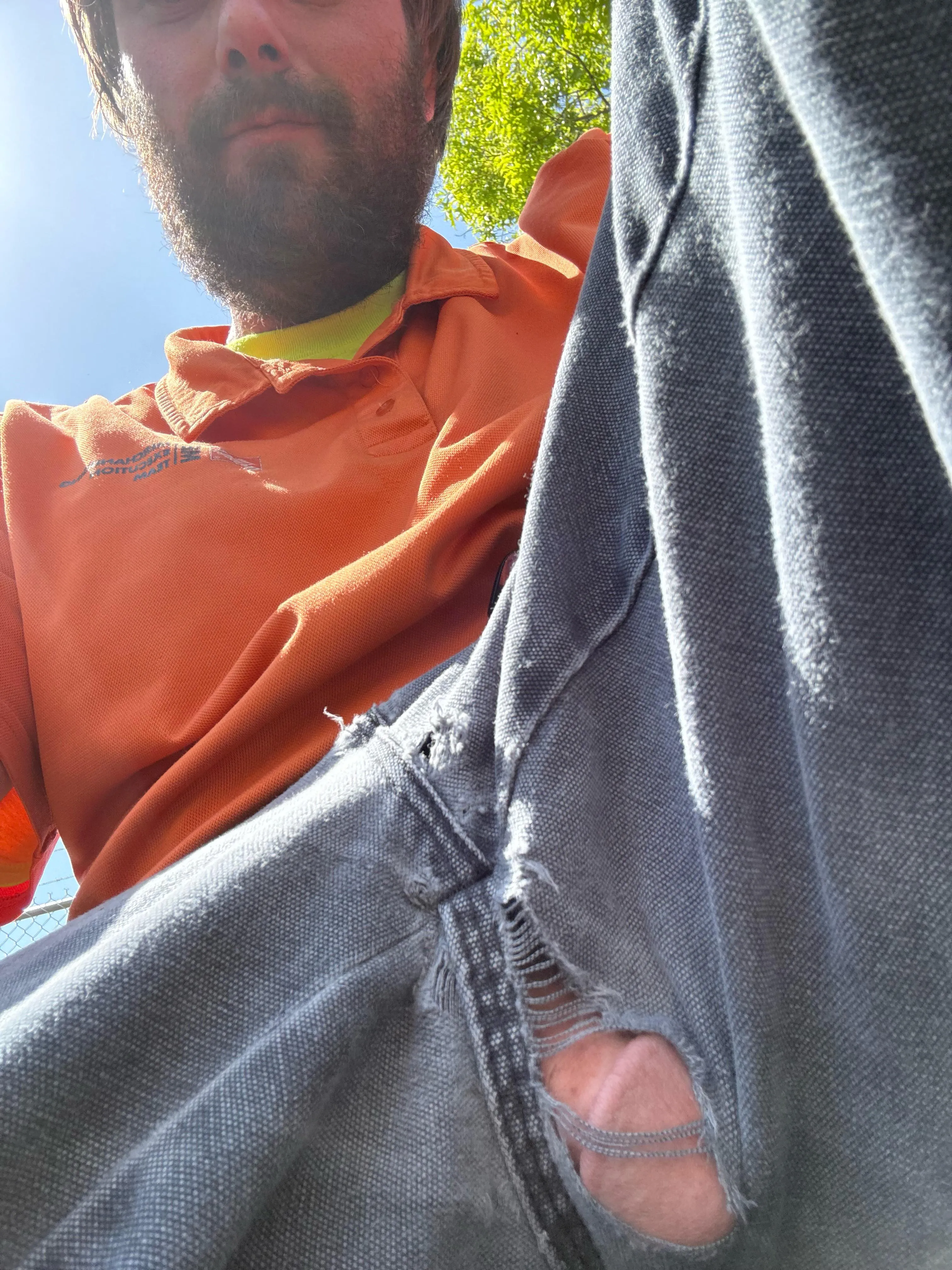 Should I keep wearing these pants to work?