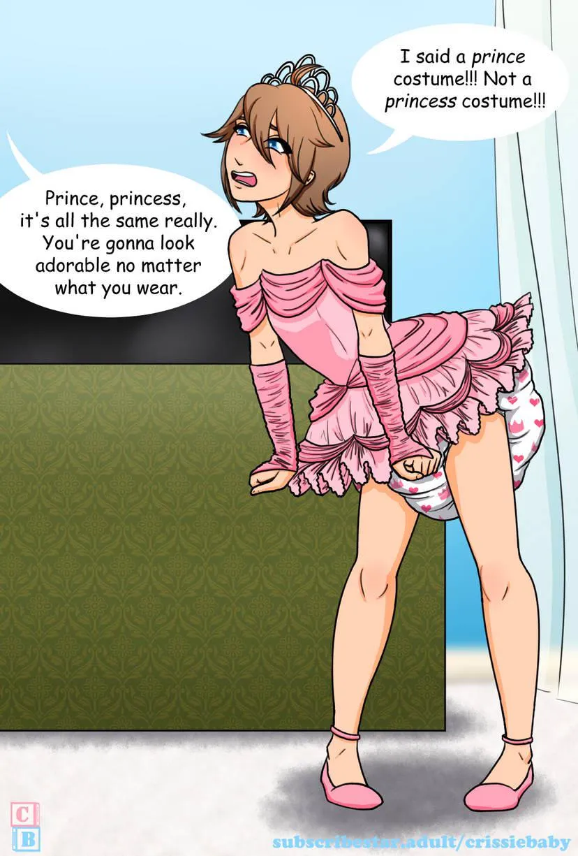 This costume fits you better sissy xoxo