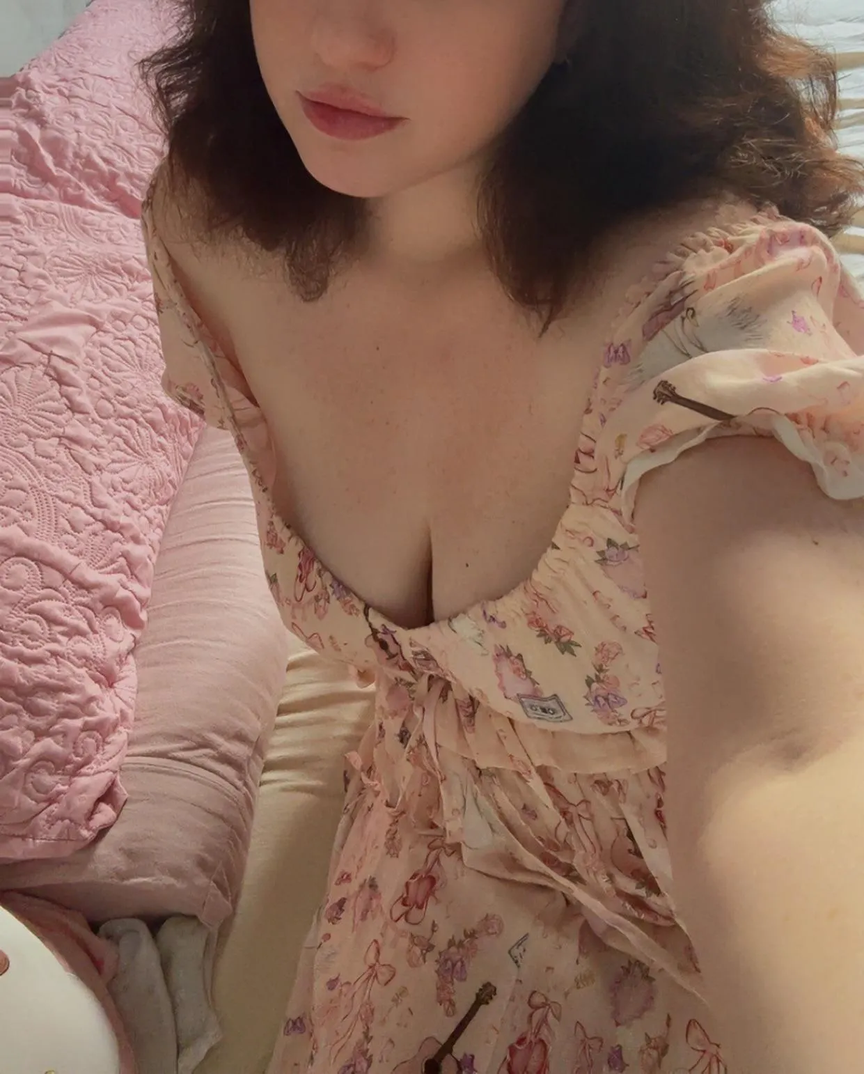 We love pink sundresses on a Saturday