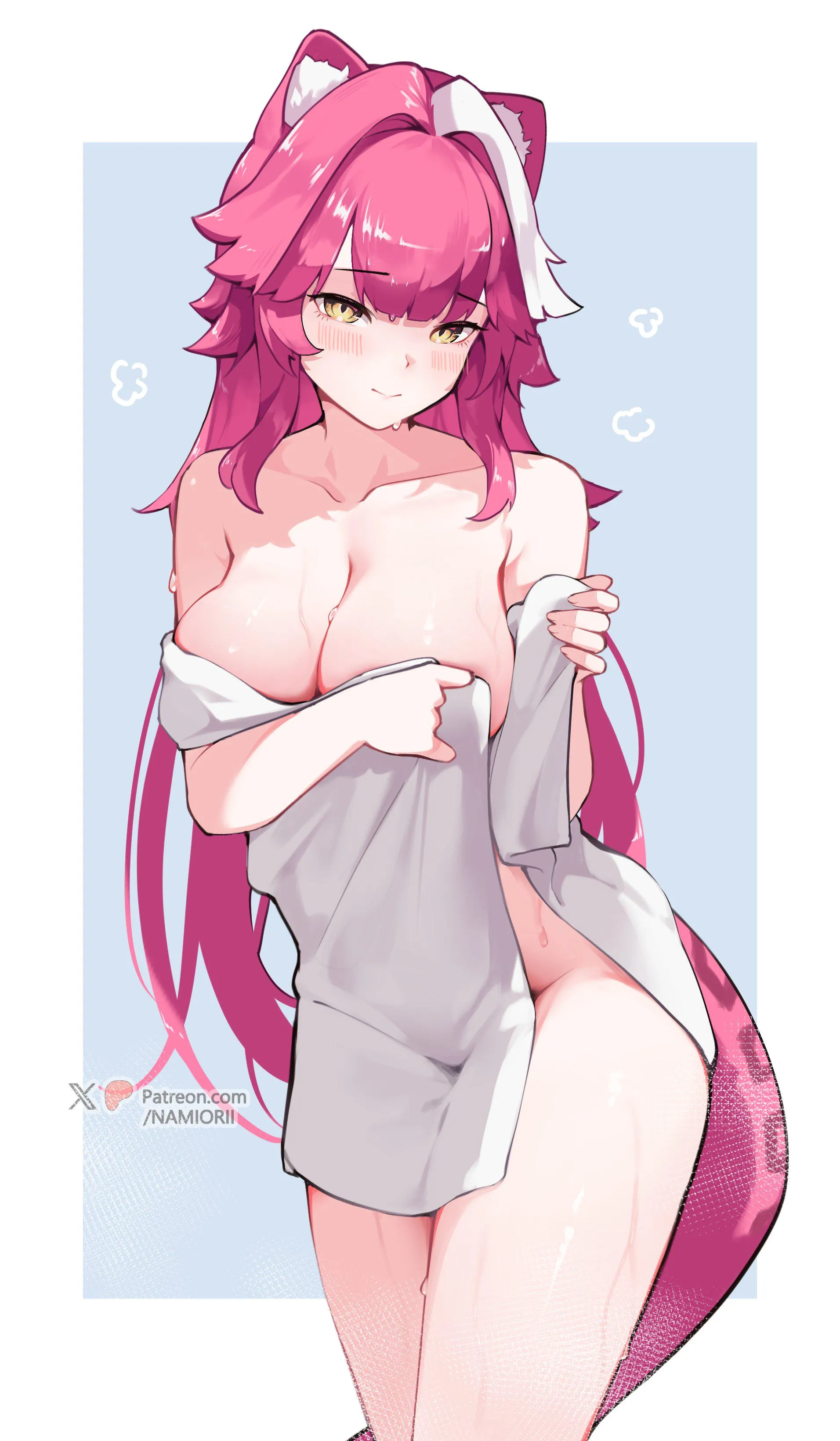 Wet Cat Raora Panthera [Hololive EN Justice]