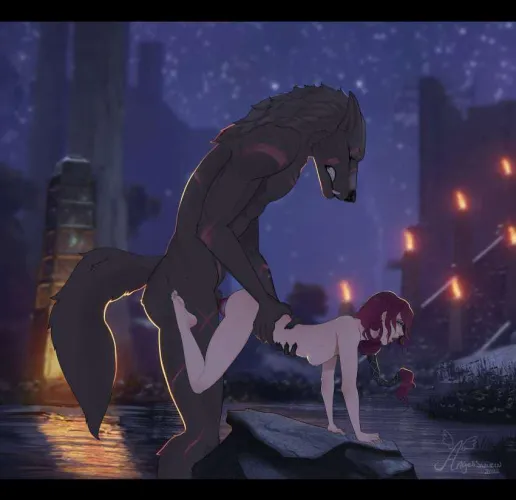 Blaidd and Ranni (Angellsview3)