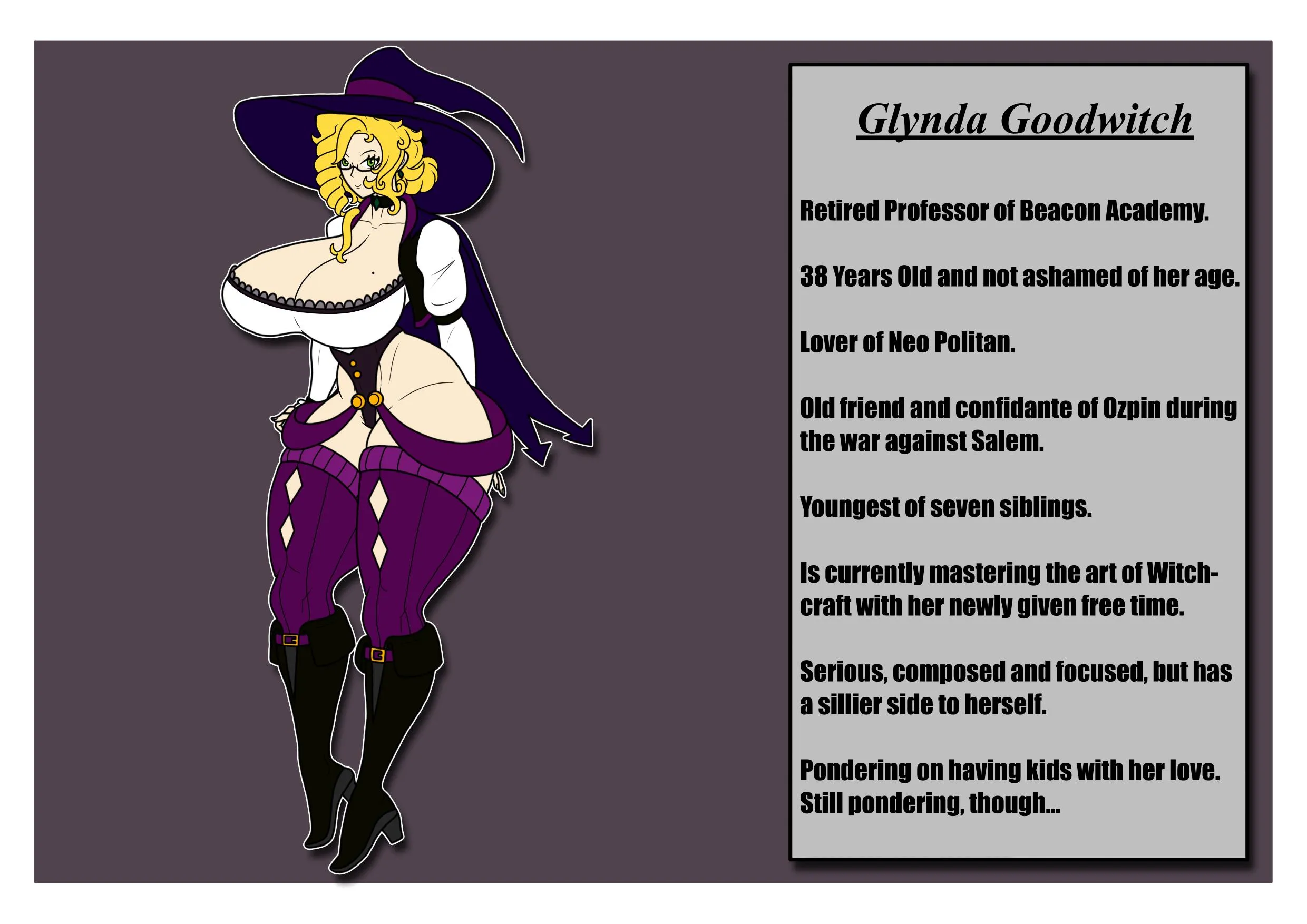 DLAP Glynda Goodwitch [RWBY] (u/Rigidsttructure)