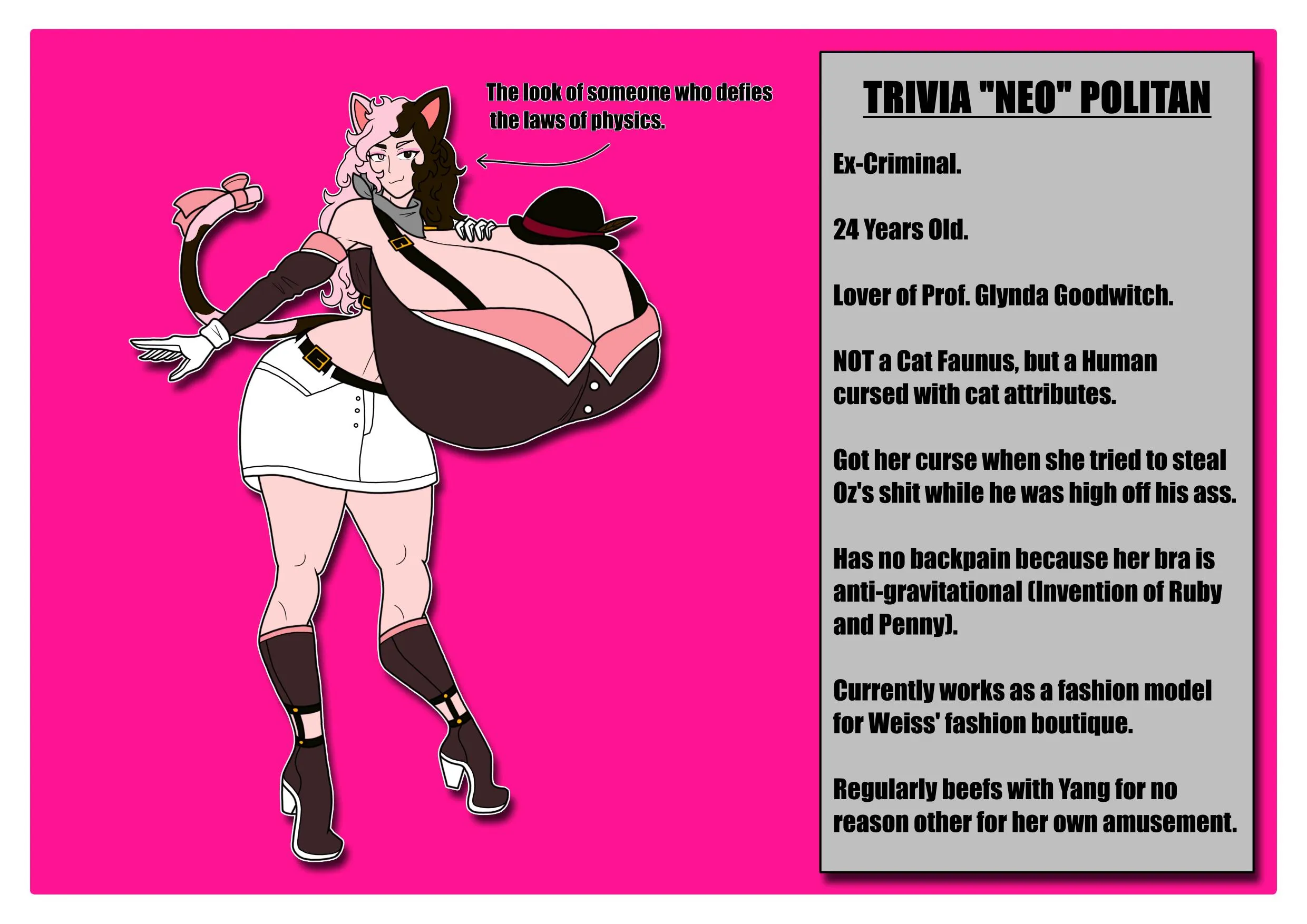 DLAP Neo Politan [RWBY] (u/Rigidsttructure)