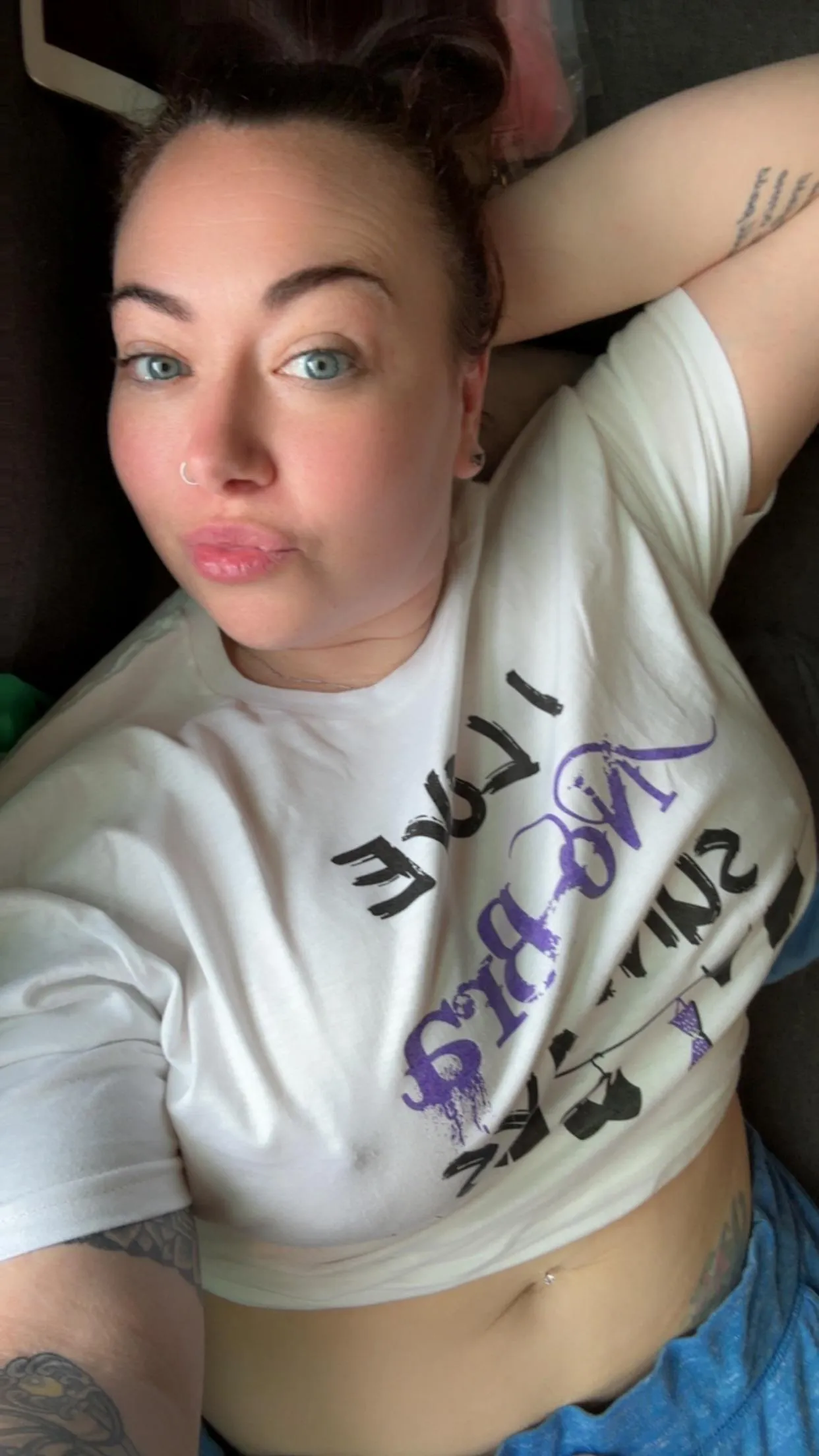 I know it's not Sunday but I had to put on my new shirt and show it off 😁🤪