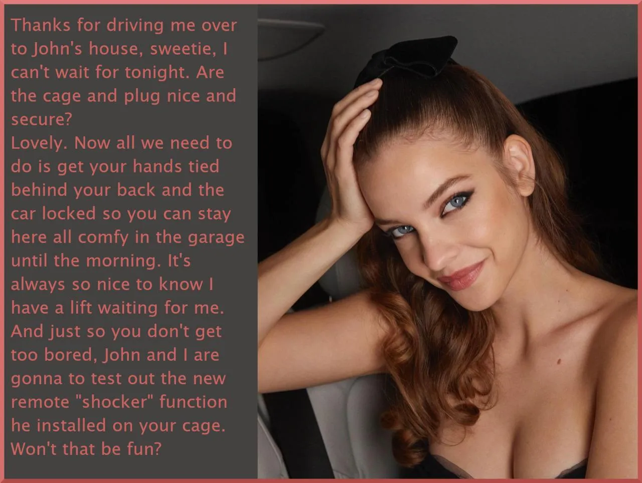 Isn't she too nice to you!!