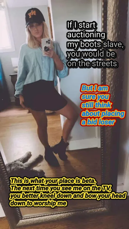 Kneel for Goddess Tomi Lahren's Boots (no imagefap)