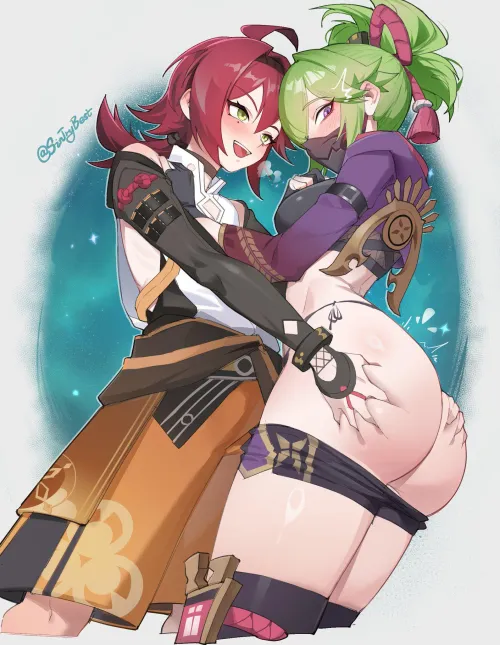 Kuki's juicy booty (SinTryBest)