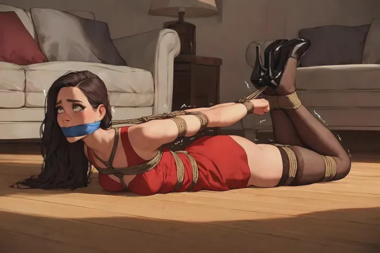 Left at the house like this