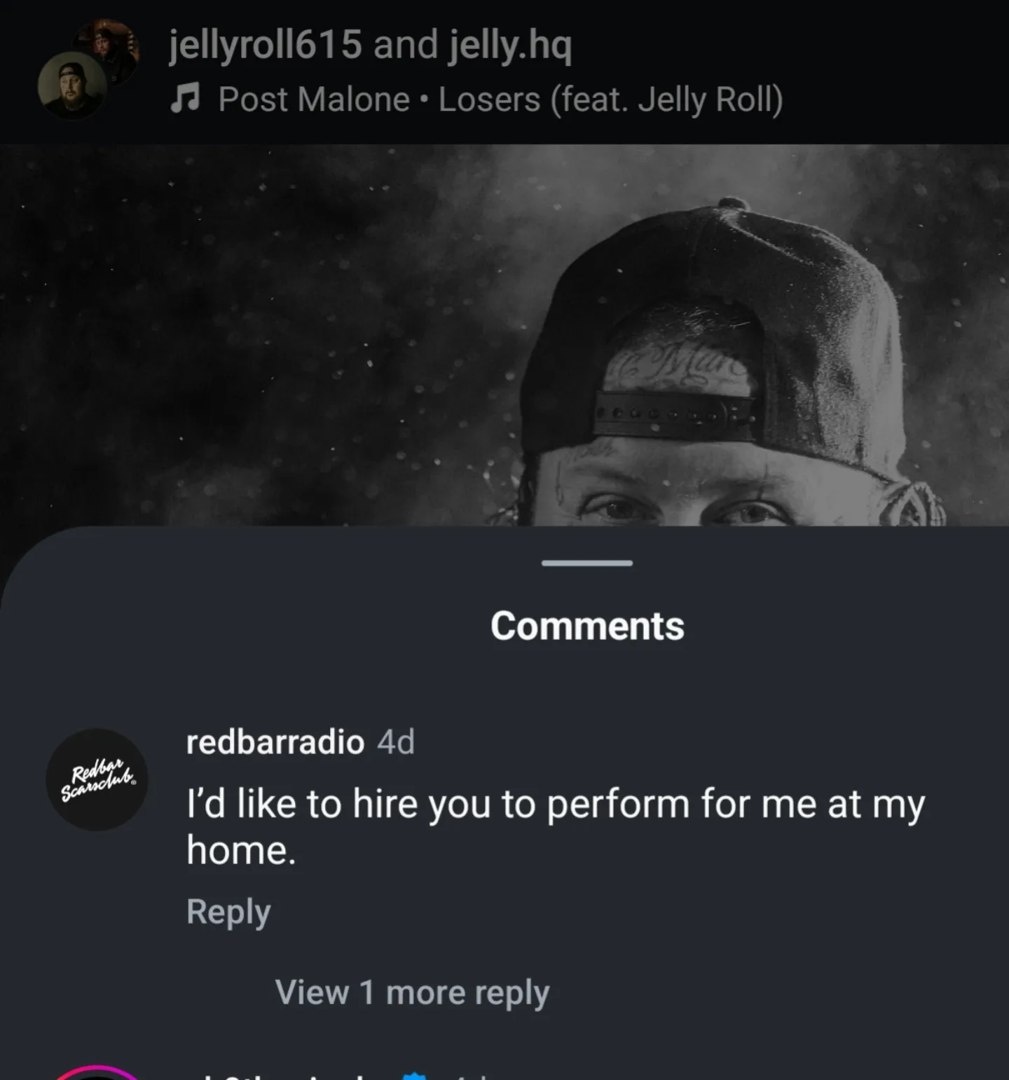 Mikes comment on Jelly Rolls post