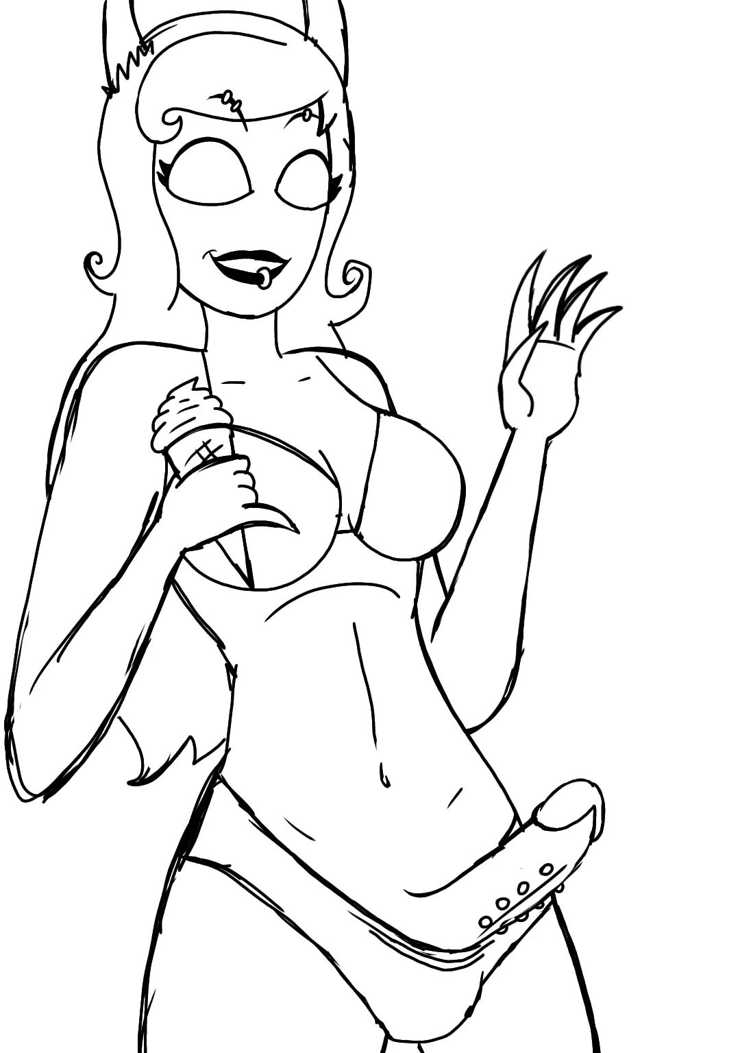 Question, is there a problem with me announcing that I have open commissions? (Sketch by me)