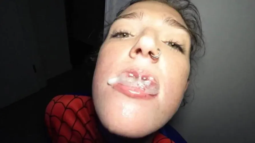 She loves the taste of my cum