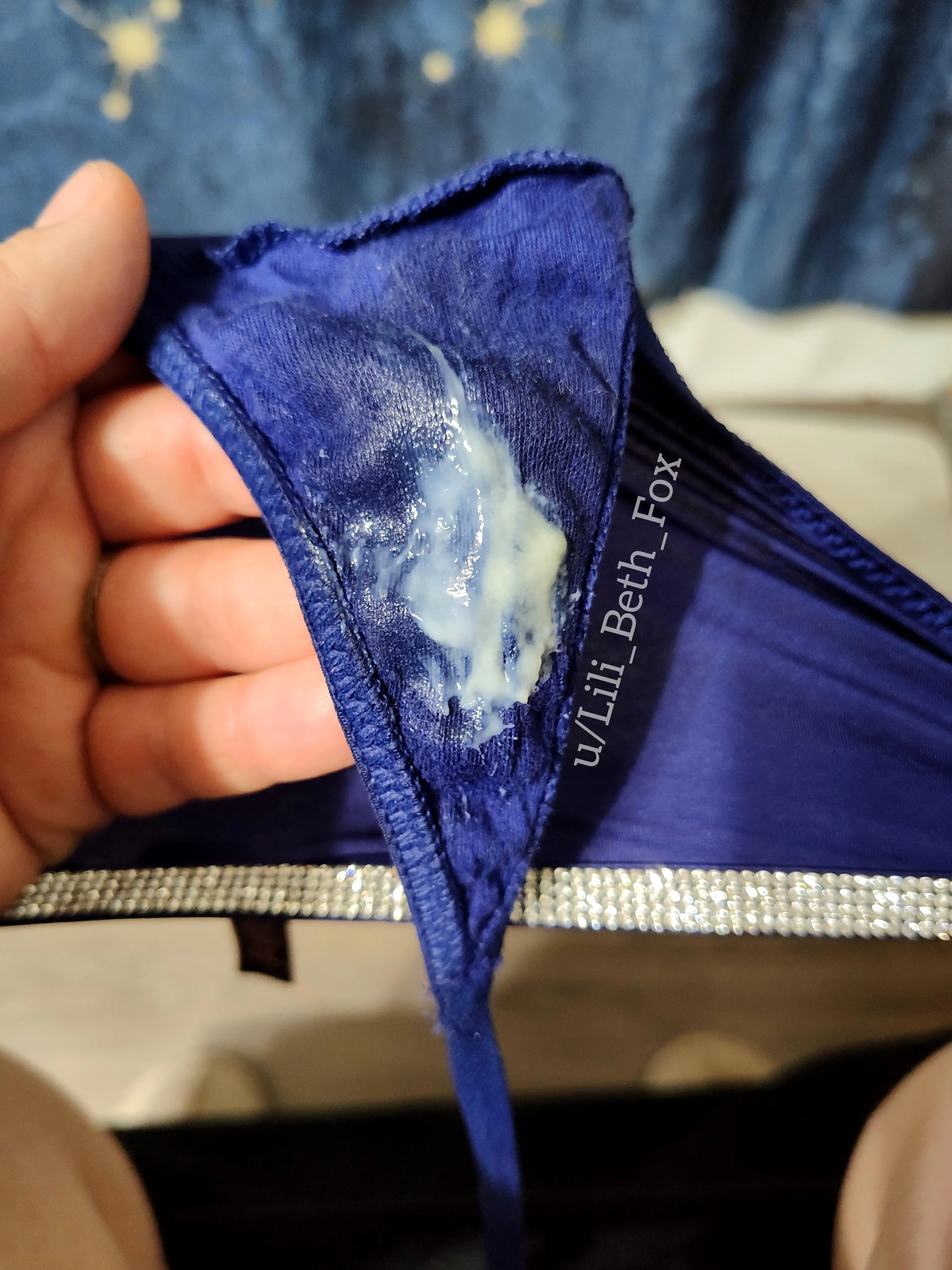 Would you lick my creamy mess clean for me