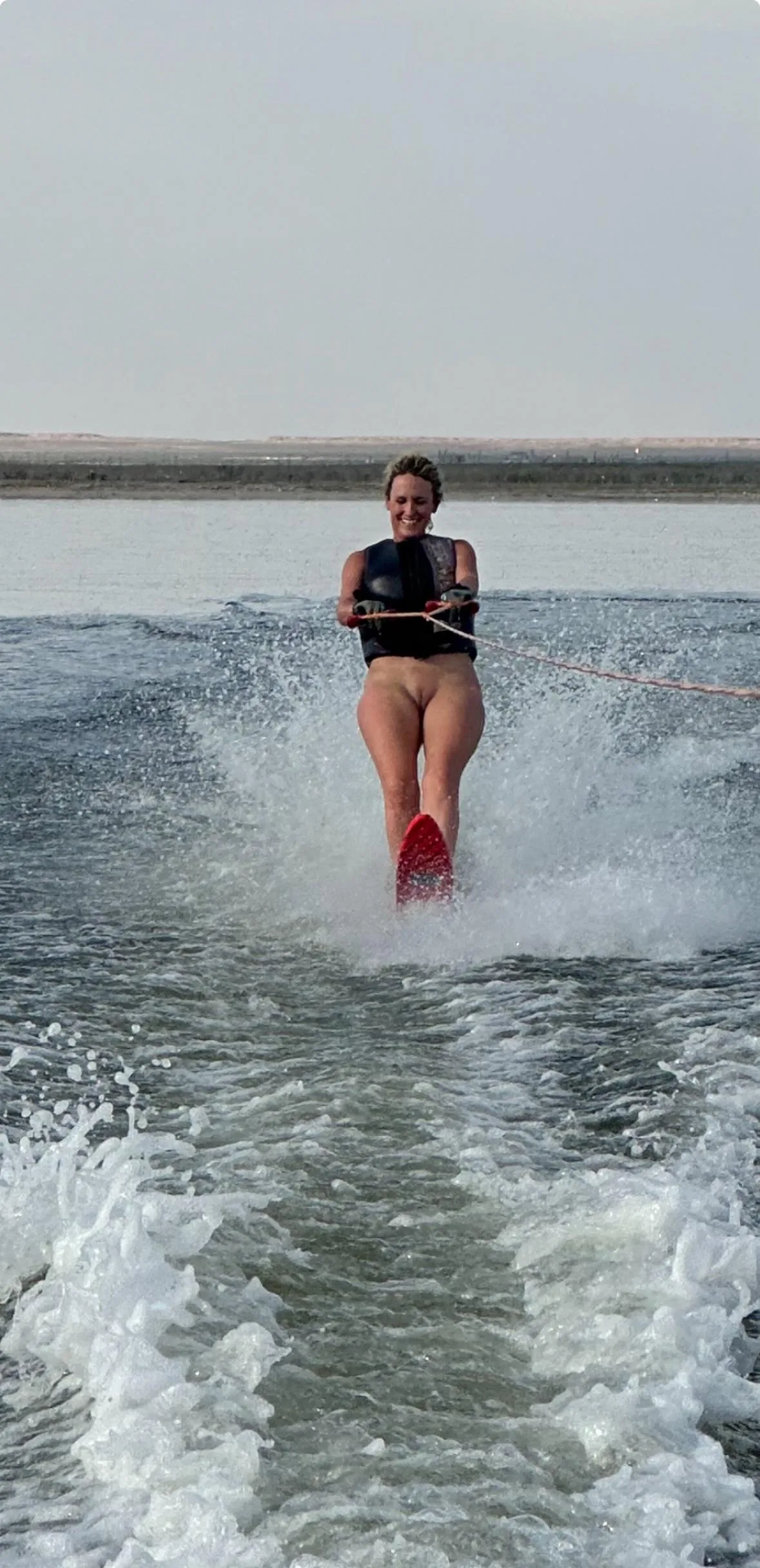 Skinny skiing