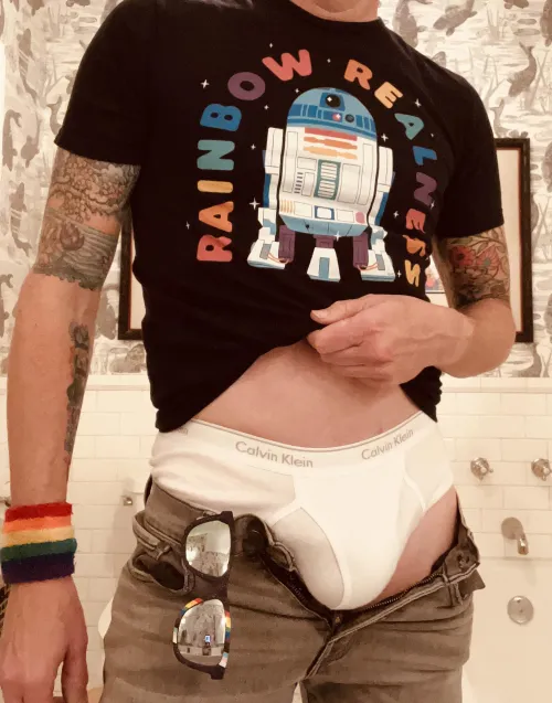 Today’s look, Star Wars realness.