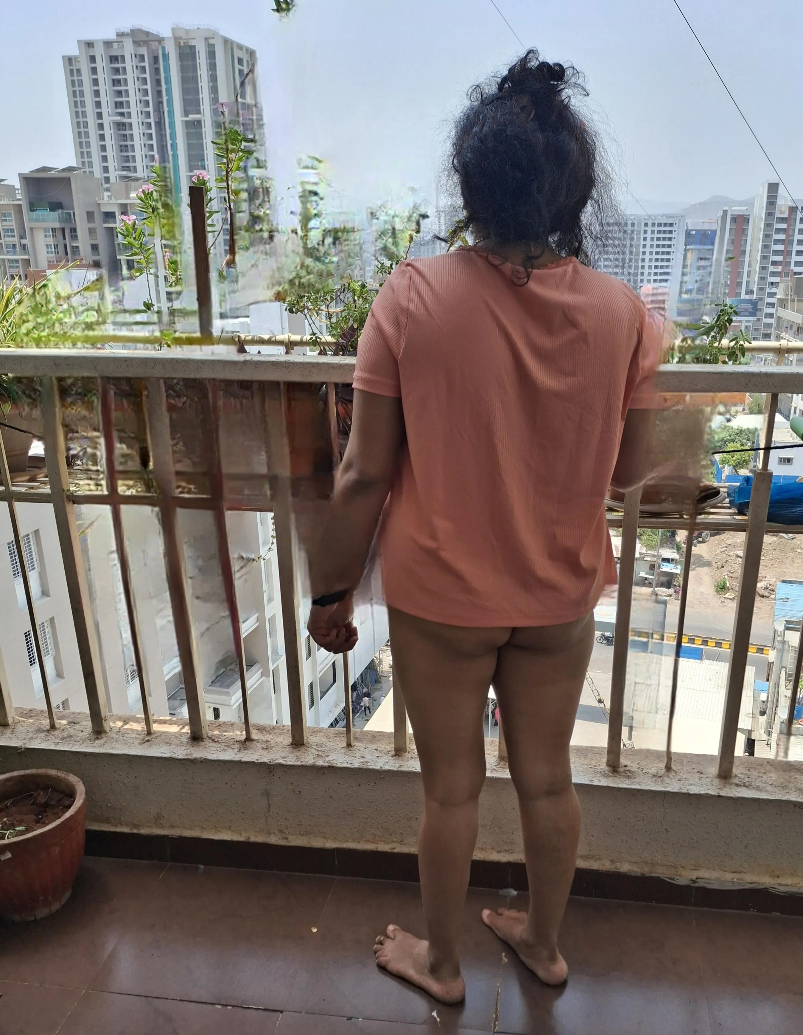 Wife's small ass