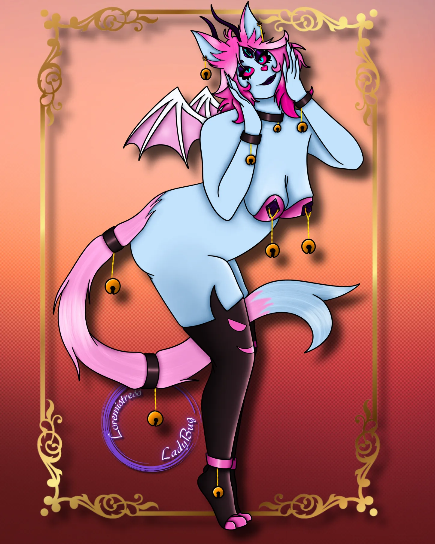 Emberlynn! [Loremistress LadyBug] [Helluva Boss]