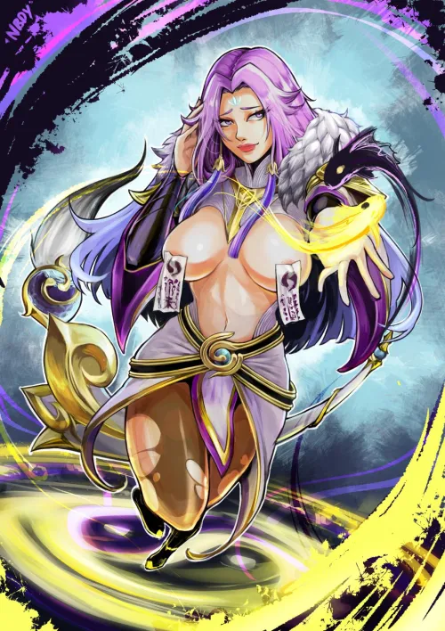 Sexy Luoyi fanart by NBDYart